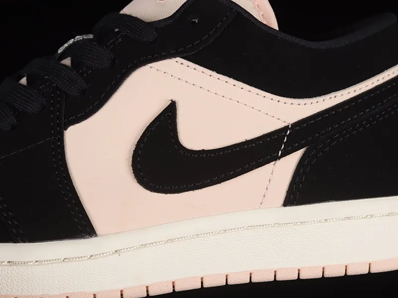All categories Air Jordan Jordan series basketball shoes Air Jordan 1 Low G version pure original Air Jordan 1 Low AJ1 Joe 1 black powder low-top basketball shoes DC0774-003